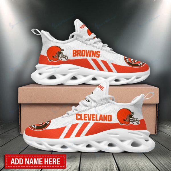 Cleveland Browns NFL Max Soul Shoes Sneakers For Men And Women