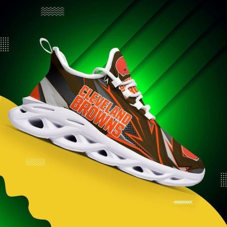 Cleveland Browns NFL Max Soul Shoes Sneakers For Men And Women