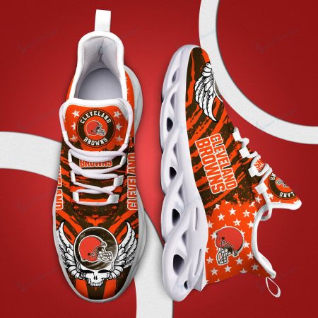 Cleveland Browns NFL Max Soul Shoes Sneakers For Men And Women