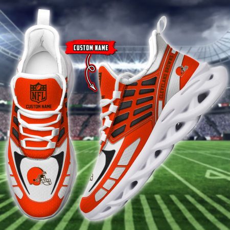 Cleveland Browns NFL Max Soul Shoes Sneakers For Men And Women