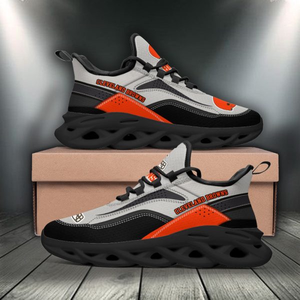 Cleveland Browns NFL Max Soul Shoes Sneakers For Men And Women