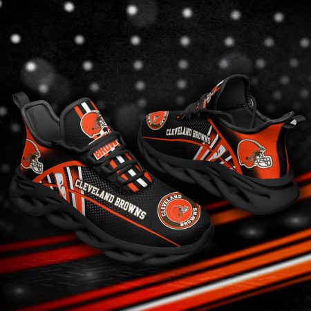 Cleveland Browns NFL Max Soul Shoes Sneakers For Men And Women
