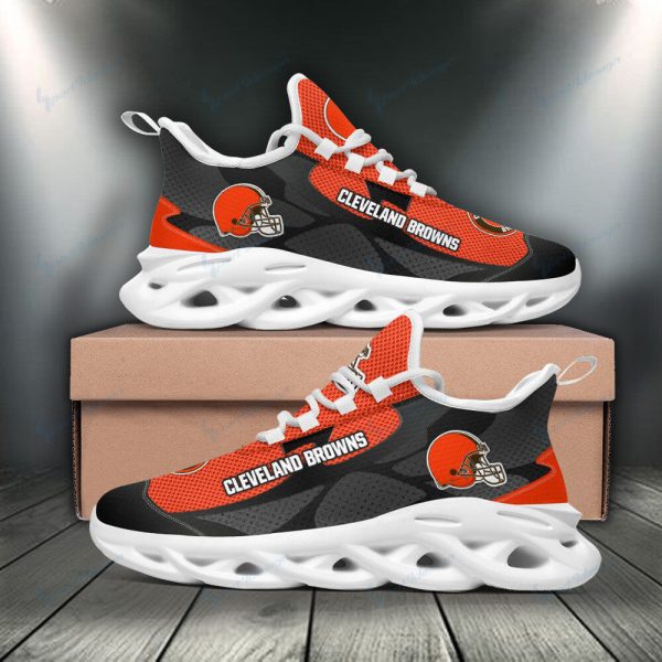 Cleveland Browns NFL Max Soul Shoes Sneakers For Men And Women