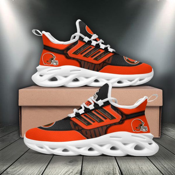 Cleveland Browns NFL Max Soul Shoes Sneakers For Men And Women