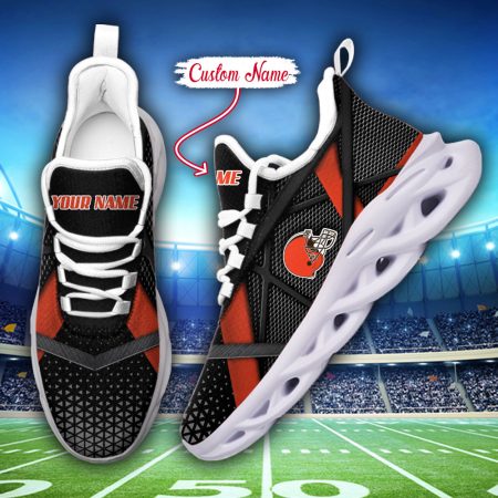 Cleveland Browns NFL Max Soul Shoes Sneakers For Men And Women