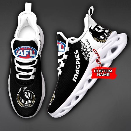 Collingwood Magpies AFL Max Soul Shoes Sneakers For Men And Women