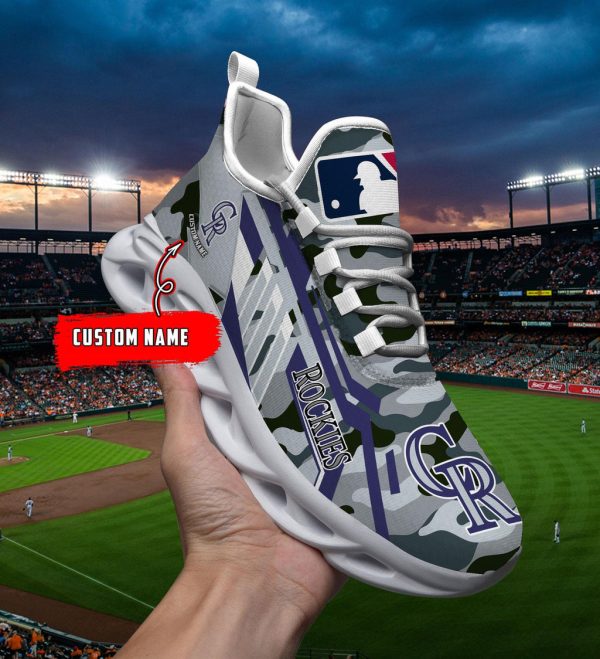 Colorado Rockies Max Soul Shoes Sneakers For Men And Women