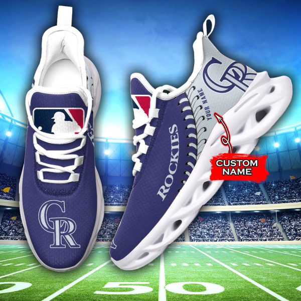 Colorado Rockies MLB Max Soul Shoes Sneakers For Men And Women