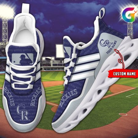 Colorado Rockies MLB Max Soul Shoes Sneakers For Men And Women