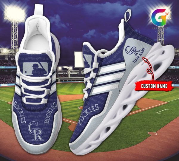 Colorado Rockies MLB Max Soul Shoes Sneakers For Men And Women