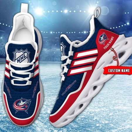 Columbus Blue Jackets Max Soul Shoes Sneakers For Men And Women