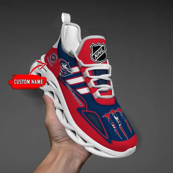 Columbus Blue Jackets Max Soul Shoes Sneakers For Men And Women