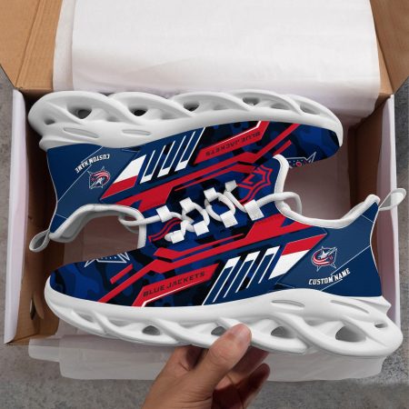 Columbus Blue Jackets Max Soul Shoes Sneakers For Men And Women