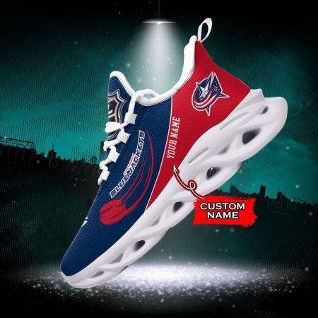 Columbus Blue Jackets NHL Max Soul Shoes Sneakers For Men And Women