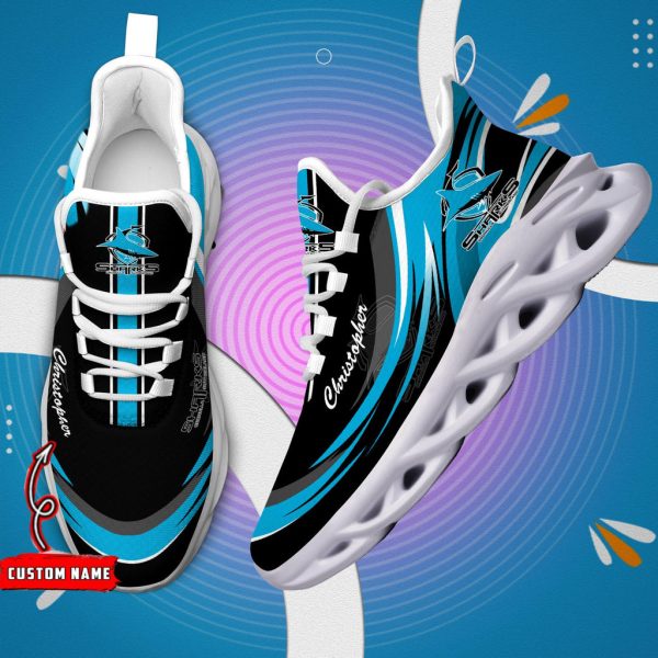 Cronulla Sharks Max Soul Shoes Sneakers For Men And Women