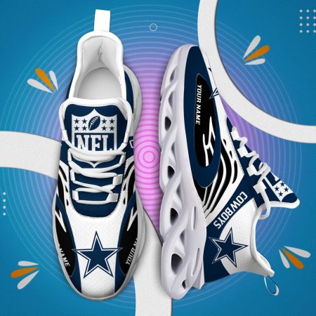 Dallas Cowboys Max Soul Shoes Sneakers For Men And Women