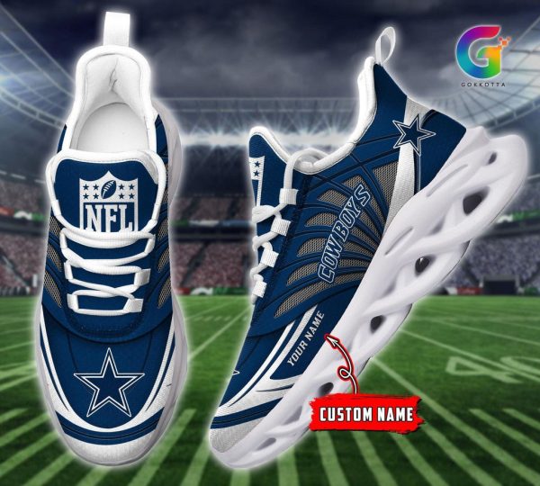 Dallas Cowboys Max Soul Shoes Sneakers For Men And Women