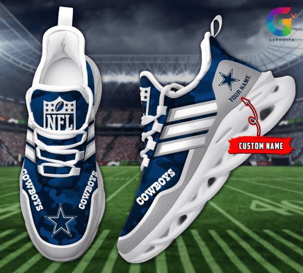 Dallas Cowboys Max Soul Shoes Sneakers For Men And Women
