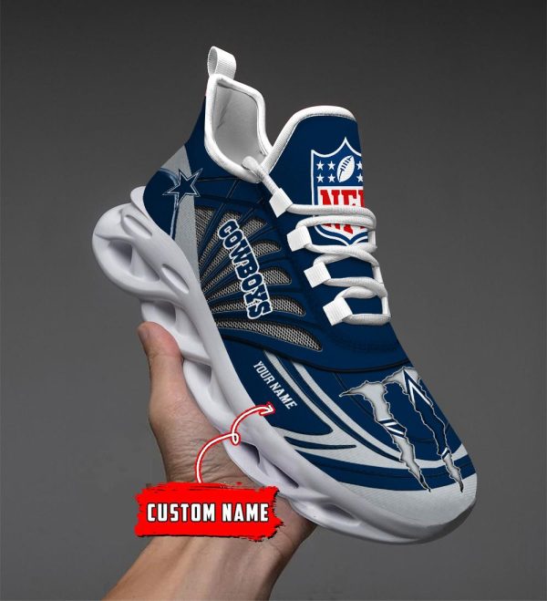 Dallas Cowboys Max Soul Shoes Sneakers For Men And Women