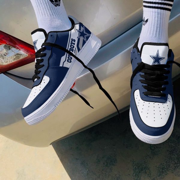 Dallas Cowboys NFL Air Low-Top Sneakers Shoes For Men And Women