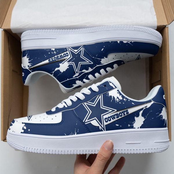 Dallas Cowboys NFL Air Low-Top Sneakers Shoes For Men And Women