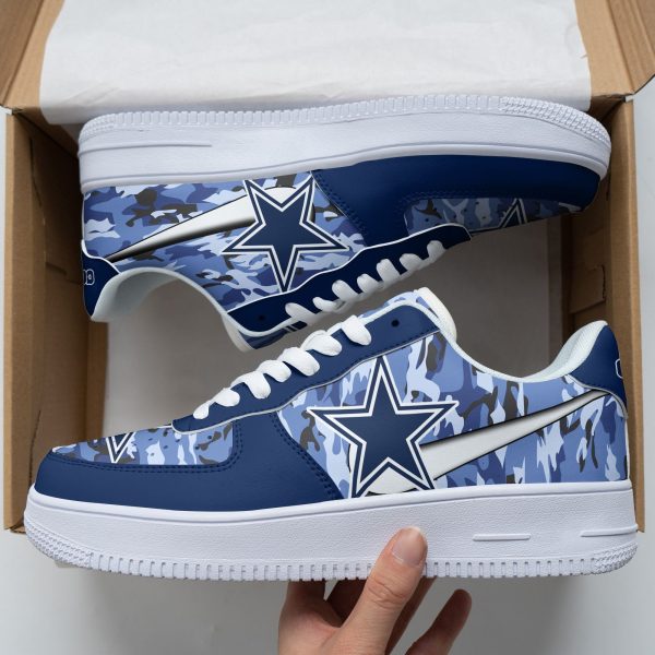 Dallas Cowboys NFL Air Low-Top Sneakers Shoes For Men And Women