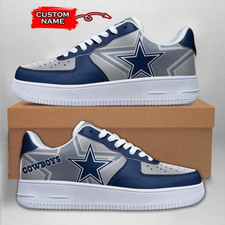 Dallas Cowboys NFL Air Low-Top Sneakers Shoes For Men And Women