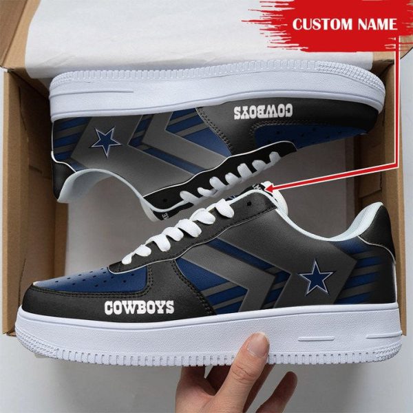 Dallas Cowboys NFL Air Low-Top Sneakers Shoes For Men And Women