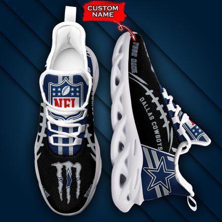 Dallas Cowboys NFL Max Soul Shoes Sneakers For Men And Women