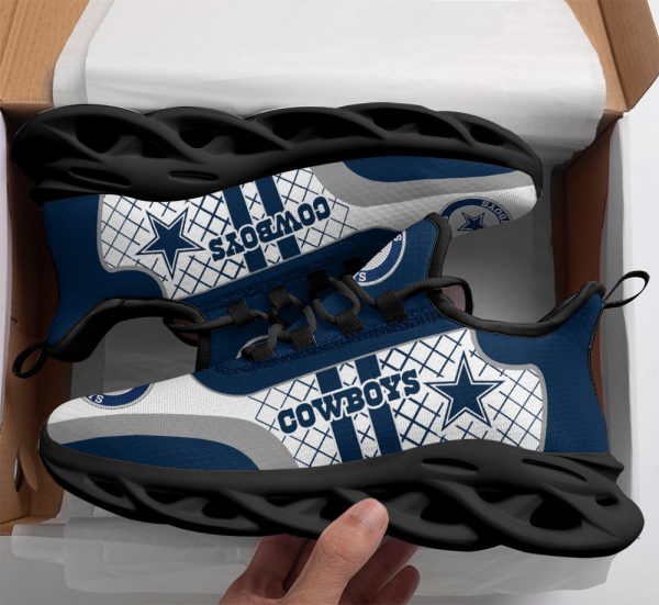 Dallas Cowboys NFL Max Soul Shoes Sneakers For Men And Women