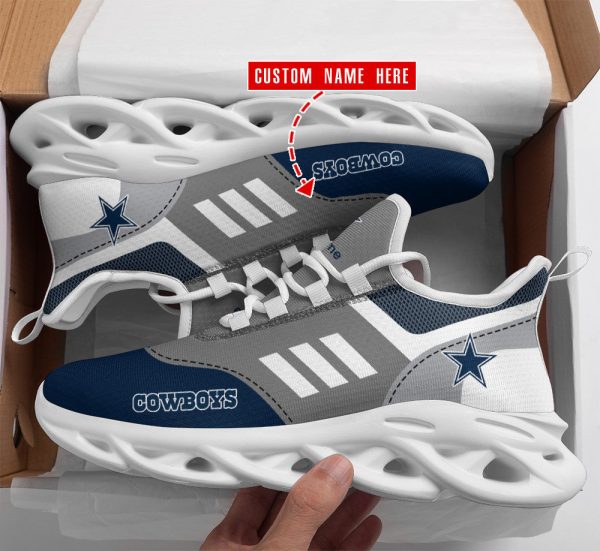 Dallas Cowboys NFL Max Soul Shoes Sneakers For Men And Women
