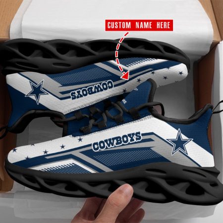 Dallas Cowboys NFL Max Soul Shoes Sneakers For Men And Women