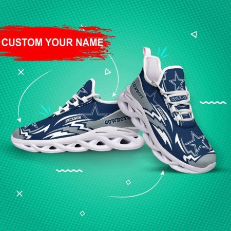 Dallas Cowboys NFL Max Soul Shoes Sneakers For Men And Women
