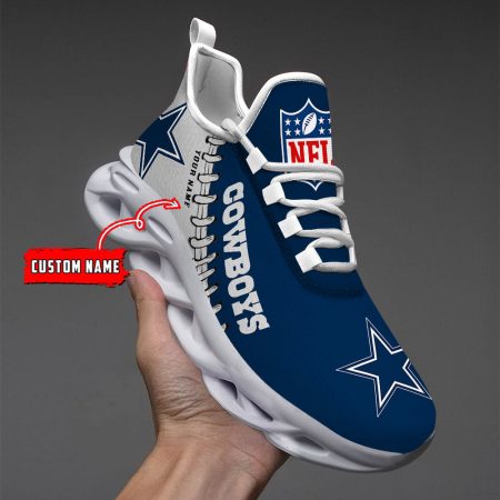 Dallas Cowboys NFL Max Soul Shoes Sneakers For Men And Women
