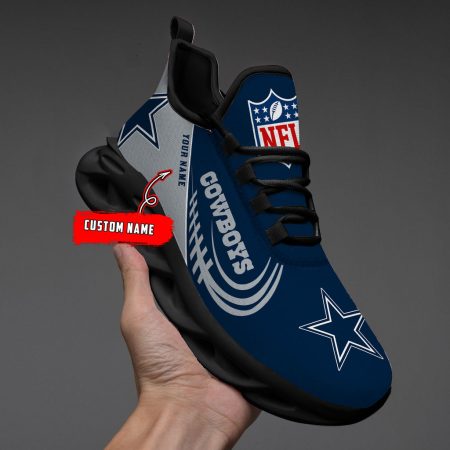 Dallas Cowboys NFL Max Soul Shoes Sneakers For Men And Women