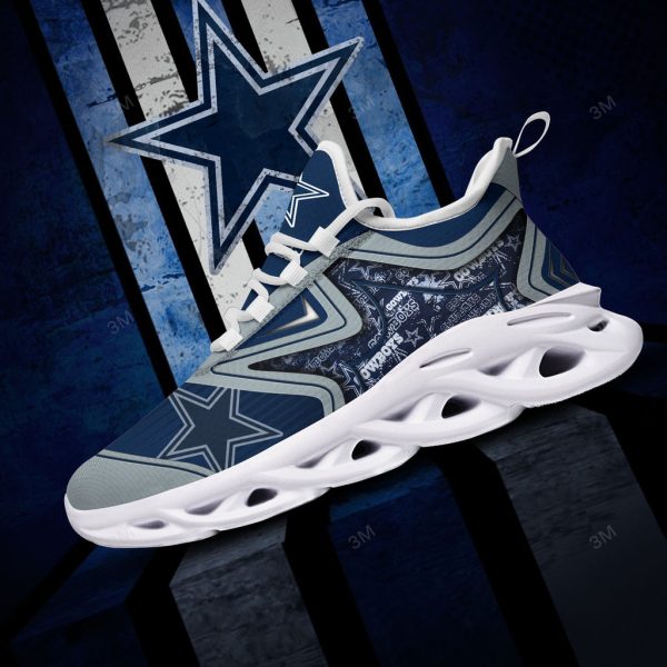 Dallas Cowboys NFL Max Soul Shoes Sneakers For Men And Women
