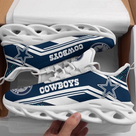 Dallas Cowboys NFL Max Soul Shoes Sneakers For Men And Women