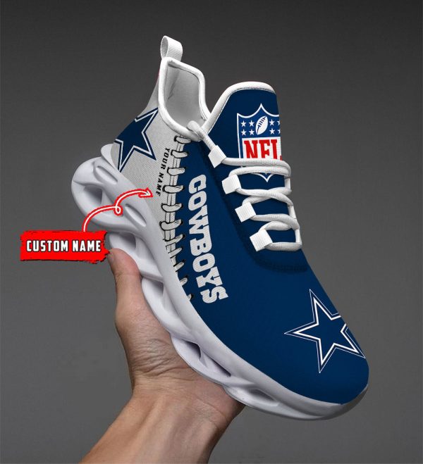 Dallas Cowboys NFL Max Soul Shoes Sneakers For Men And Women