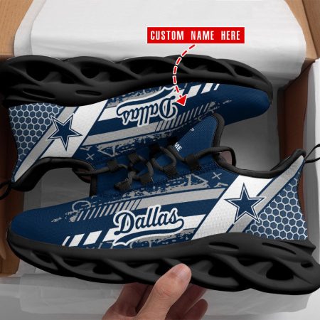Dallas Cowboys NFL Max Soul Shoes Sneakers For Men And Women
