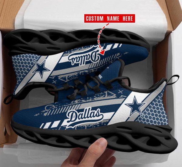 Dallas Cowboys NFL Max Soul Shoes Sneakers For Men And Women