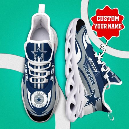 Dallas Cowboys NFL Max Soul Shoes Sneakers For Men And Women