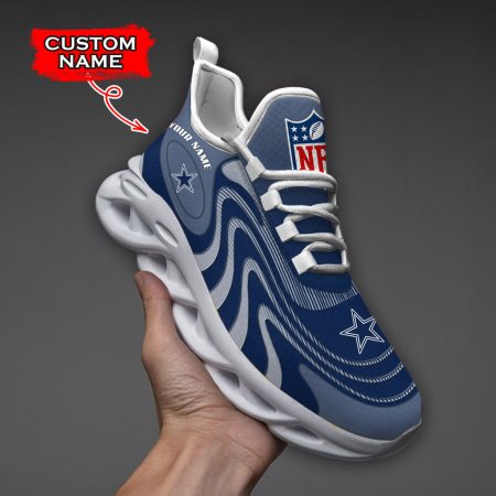 Dallas Cowboys NFL Max Soul Shoes Sneakers For Men And Women