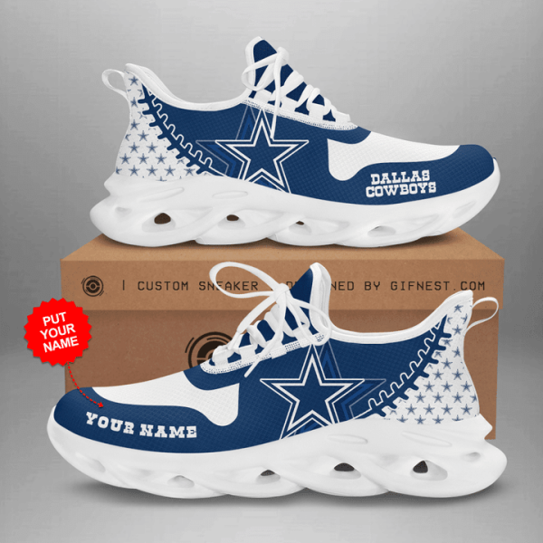 Dallas Cowboys NFL Max Soul Shoes Sneakers For Men And Women