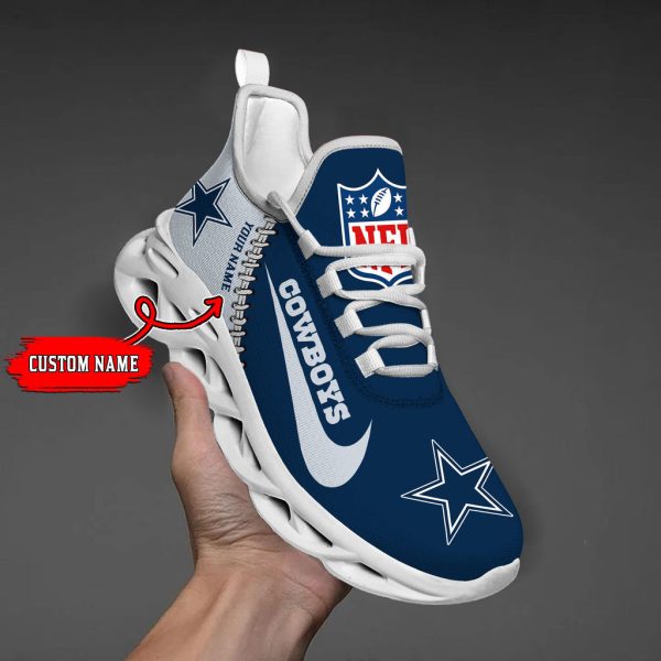Dallas Cowboys NFL Max Soul Shoes Sneakers For Men And Women
