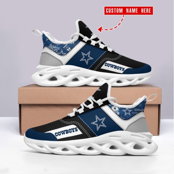 Dallas Cowboys NFL Max Soul Shoes Sneakers For Men And Women