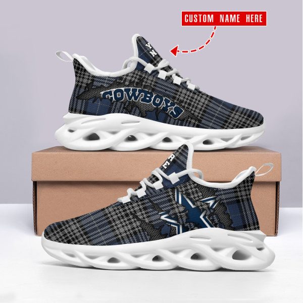 Dallas Cowboys NFL Max Soul Shoes Sneakers For Men And Women