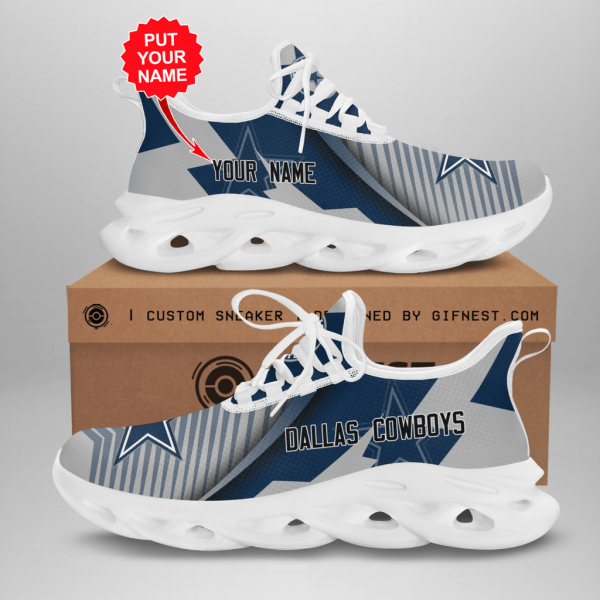 Dallas Cowboys NFL Max Soul Shoes Sneakers For Men And Women
