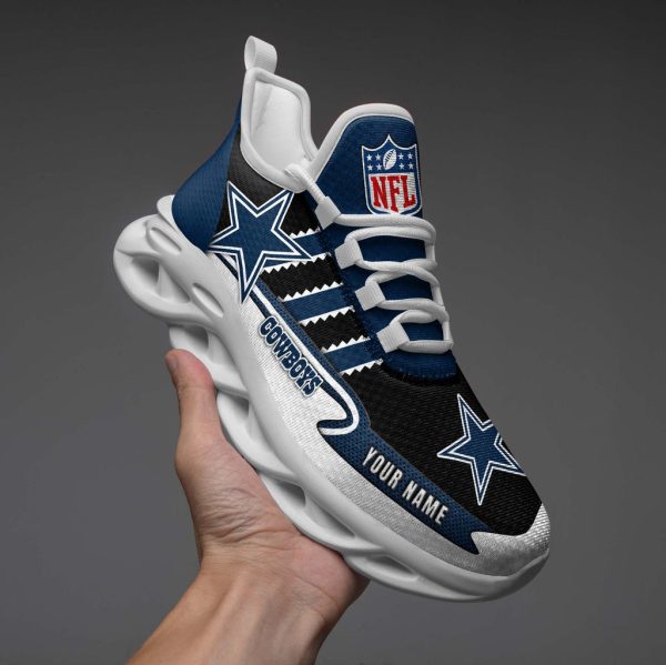 Dallas Cowboys NFL Max Soul Shoes Sneakers For Men And Women