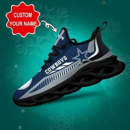 Dallas Cowboys NFL Max Soul Shoes Sneakers For Men And Women