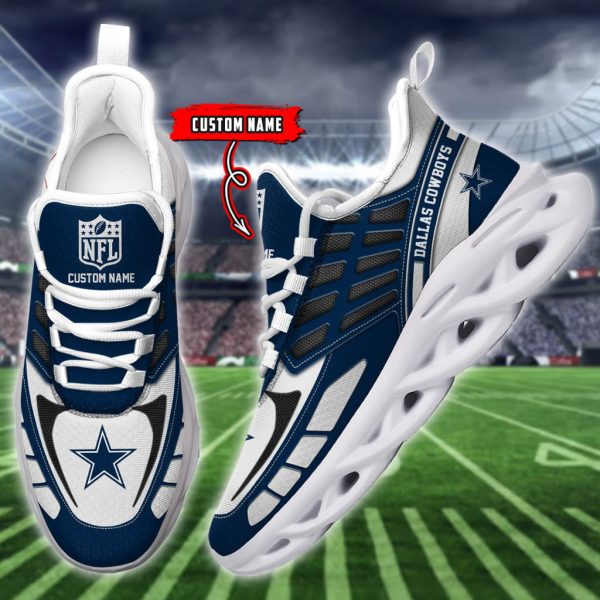 Dallas Cowboys NFL Max Soul Shoes Sneakers For Men And Women